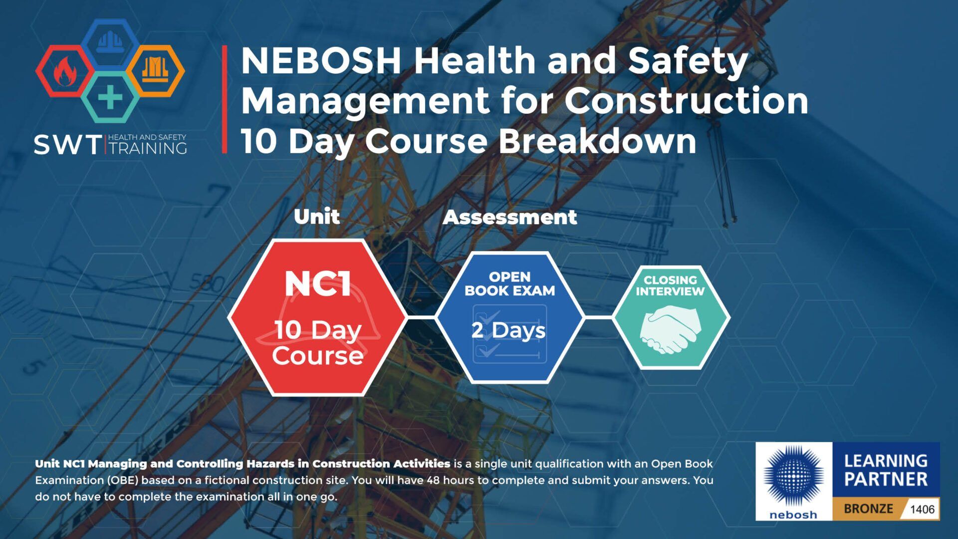 NEBOSH Construction Certificate course